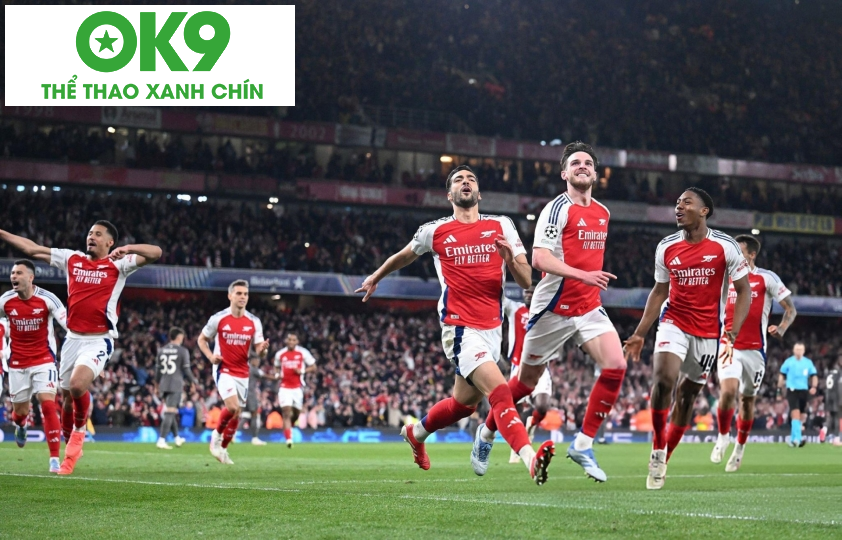 Arsenal vẫn còn 90 phút trong trận lượt về tại Madrid (Ảnh: ESPN).