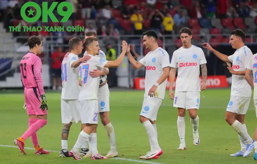 FCSB được dự đoán nhỉnh hơn hoàn toàn so với Inter Escaldes